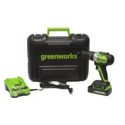 Дрель-шуруповерт ударная аккумуляторная 24V GREENWORKS ( копм 1 АКб и ЗУ )