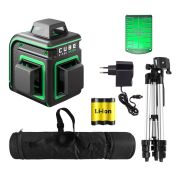 Лазерный уровень ADA Cube 3-360 Green Professional Edition