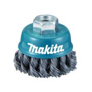 Щетка проволочная чашечная Makita (d=75мм, толщина проволоки 0.5мм, М14х2)