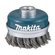 Щетка проволочная чашечная Makita (d=60мм, толщина проволоки 0.5мм, М14х2)