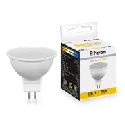 Лампа LB-26 80 LED (7W) 230V G5.3 2700K MR16 матовая
