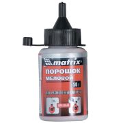 Порошок меловой красный, 50г, для разметочных шнуров//MATRIX
