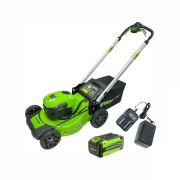 Газонокосилка аккумуляторная Greenworks, 40V,48 см, самоходная, бесщеточная, c 1хАКБ 8 Ач и ЗУ