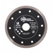 Диск алмазный отрезной 125*22,23 Турбо ультратонкий Grand hot press