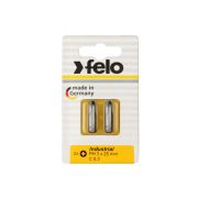 Felo Бита крестовая PH 3X25,серия Industrial, 2 шт в блистере 02203036