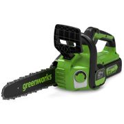 Пила цепная Greenworks 24В аккумуляторная 25 см Gen II (без АКБ и ЗУ)