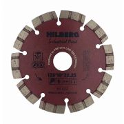 Диск алмазный отрезной 125*22,23 Hilberg  Materials  по Сильно армированному бетону