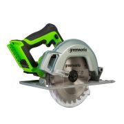 Пила циркулярная аккумуляторная Greenworks Б/Щ ,24В