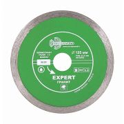 Диск алмазный отрезной  125*22,23  сплошной эксперт  hot press Гранит Flange