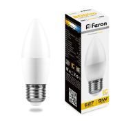 LB-570 матовая 9W E27 2700K свеча