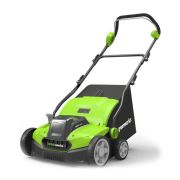 Аэратор-скарификатор  электрический Greenworks 1500ВТ, 36 см