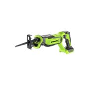 Пила сабельная аккумуляторная Greenworks 24V, бесщеточная без АКБ и ЗУ