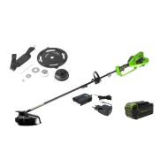 Триммер аккумуляторный Greenworks 40В GD40BC, б/щ (в комплекте АКБ 4А*ч и зарядное устройство)