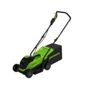 Газонокосилка аккумуляторная Greenworks, 24V, 33 см, бесщеточная, без АКБ и ЗУ