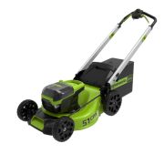 Газонокосилка аккумуляторная самоходная Greenworks 60В 51см (в компл. АКБ на 4 А/ч  и ЗУ)