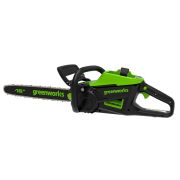 Цепная пила аккумуляторная Greenworks 60V, 40 см, бесщеточная, 2500 Вт, с 1хАКБ 4 Ач. и ЗУ