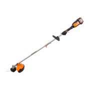 Триммер аккумуляторный WORX NITRO WG186E.1, 40В, бесщеточный, 4Ач х2, ЗУ 2А х2, коробка