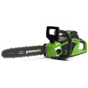 Пила цепная 40В Greenworks аккумуляторная GD40CS15  35см,  безщеточная (без Акб. и З/У)