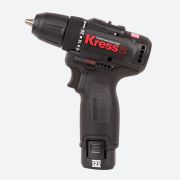 Дрель-шуруповерт аккумуляторная бесщеточная KRESS, KU202.1, 12В, 2Ач x2, ЗУ 1,5А, кейс