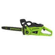 Цепная пила аккумуляторная Greenworks , 40V, 40 см, 2000 Вт, бесщеточная,  c 1хАКБ 4 Ач И ЗУ
