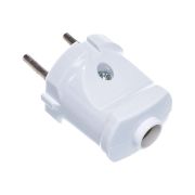 Эл.вилка UNIVersal А113 бел. (250В/6А)