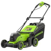 Газонокосилка аккумуляторная 24Вх2 GREENWORKS  б/щ 41см GD24X2LM411 (без АКБ и ЗУ)