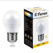 LB-95 матовая 7W 230V E27 2700K шар