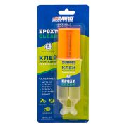Клей эпоксидный прозрач.в шприце 25мл ABRO MASTERS