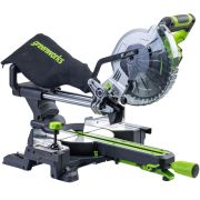 24V Торцовочная пила GD24MS216, б/щ, 4800 об/мин,216x30мм,рез 65х310мм,с 1хАКБ 5Ач и ЗУ