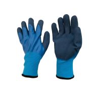 Перчатки морозостойкие резиновые теплые BEITA SAFE BLU, влагонепроницаемые ( упаковка 10шт)