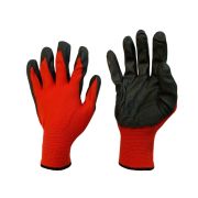 Перчатки нейлоновые красные BEITA SAFE REDn с нитриловым покрытием (Упаковка 12шт)