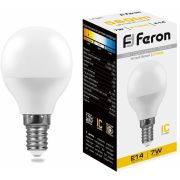 Лампа LB-95 16LED (7W) 230V E14 2700K G45