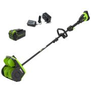 40В VT Снегоуборщик аккумуляторный 30см GD40SS2 (с 1хАКБ 5  Ач и ЗУ)