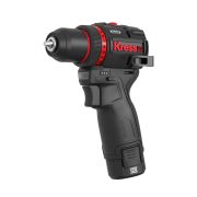 Дрель-шуруповерт аккумуляторная бесщеточная KRESS KH177, 12В, 50Нм, 2.0Ач х2, ЗУ 1,5А, кейс