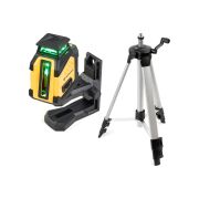 Комплект Профессиональный лазерный уровень INSTRUMAX  LINEPRO 360+Штатив телескопический с резьбой 1