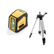 Комплект Профессиональный лазерный уровень INSTRUMAX  LINEPRO CROSS+Штатив телескопический с резьбой